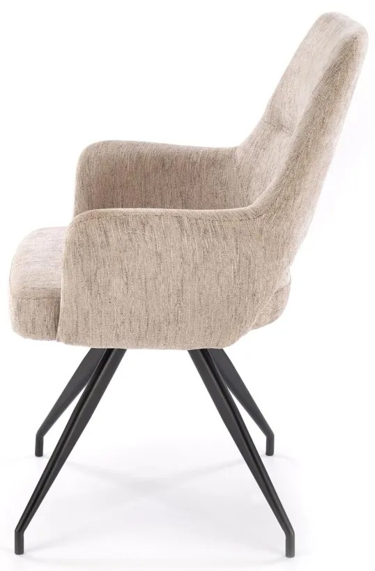 Scaun rotativ K542 stofa bej