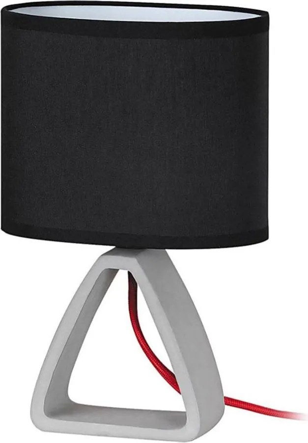 Rabalux 4338 - Lampă de masă HENRY 1xE14/40W/230V negru