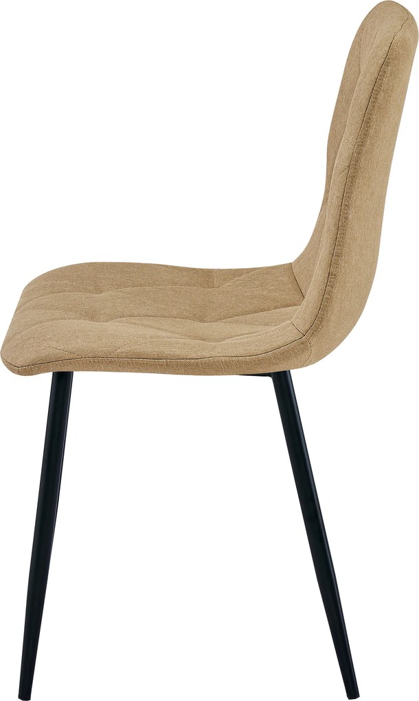 Scaun de masa LIBRA maro cu picioare negre