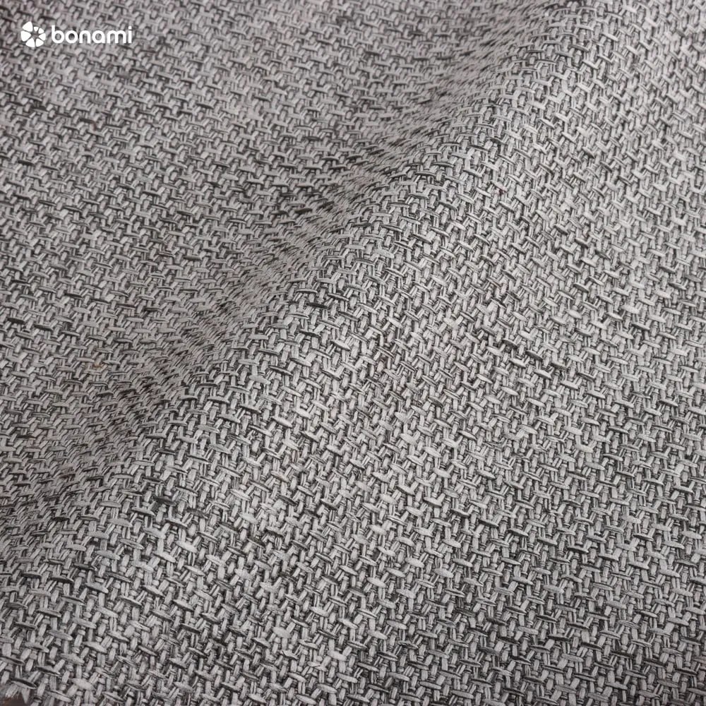 Pat matrimonial gri tapițat cu spațiu de depozitare cu somieră 160x200 cm Lotte – Meise Möbel