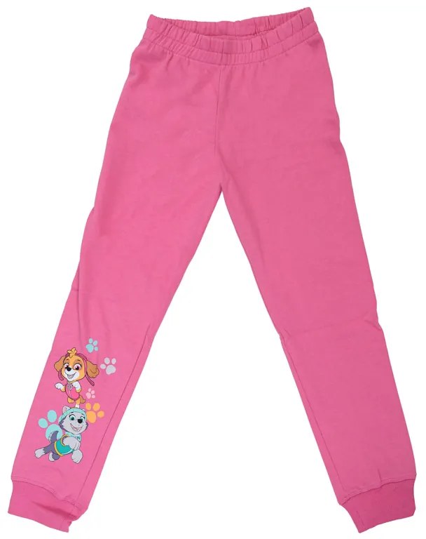 Pantaloni de trening pentru copii PAW PATROL roz - diverse marimi Marime: 110 - 116