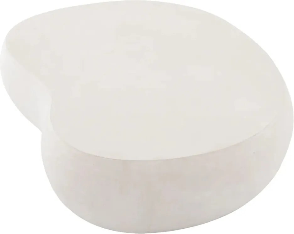 Masuta de cafea design LUX pentru interior si exterior Prime crem