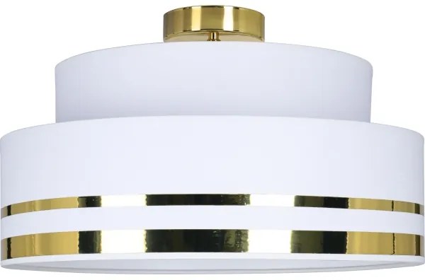 Plafonieră TAMI 1xE27/60W/230V crem/auriu