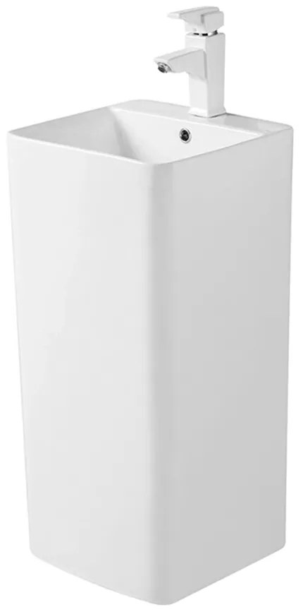 Lavoar freestanding Fluminia Winter Lord-B alb