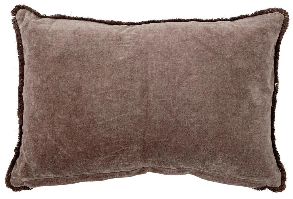 Pernă decorativă dreptunghiulară maro din bumbac 40x60 cm Bam Bloomingville
