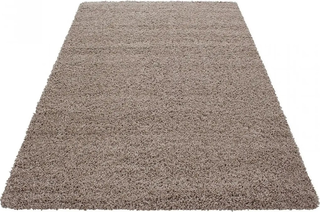 Covor LIFE, 60x110 cm, forma dreptunghiulara, polipropilena, gri, 1500