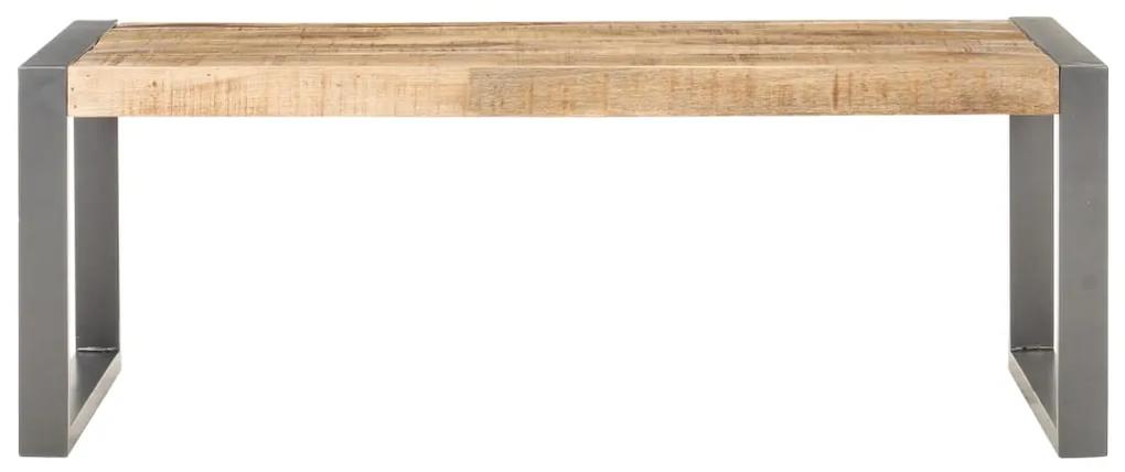 321556 vidaXL Măsuță de cafea, 110x60x40 cm, lemn de mango nefinisat