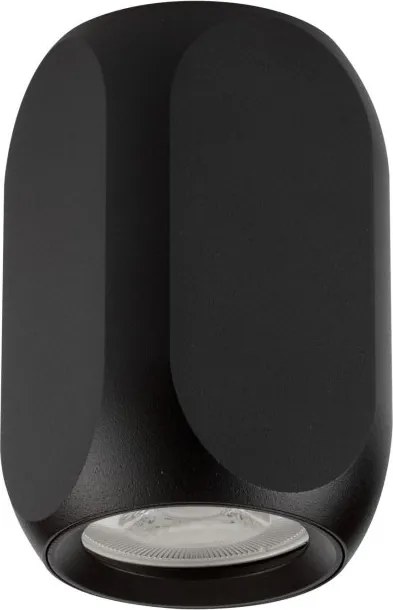 Spot aplicat cu bec GU10 Cubi negru