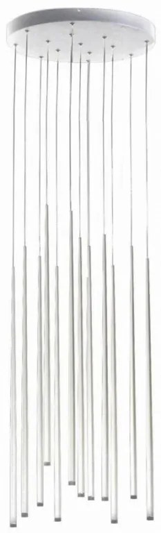 Lustra LED design modern minimalist 45cm Louise 12 white ZZ AZ3421