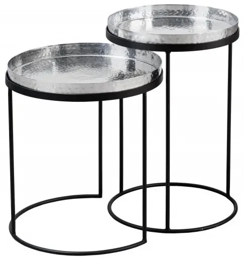 Set de 2 masute design industrial Elements