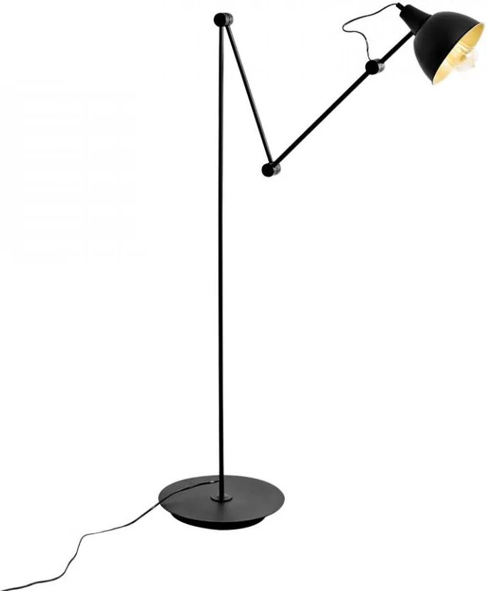 Lampadar negru din otel 209 cm Coben