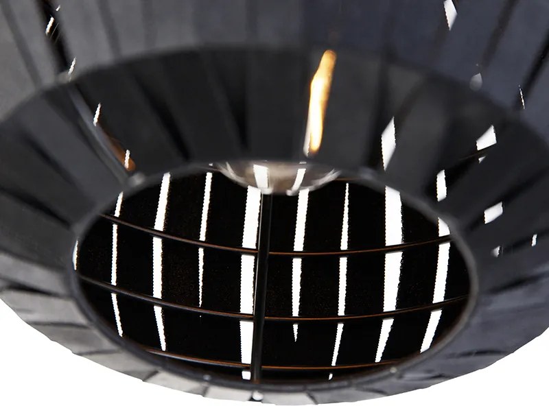 Plafoniera moderna neagra 26 cm - Zoë