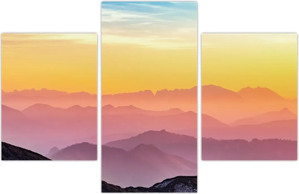 Tablou cerul colorat (90x60 cm)