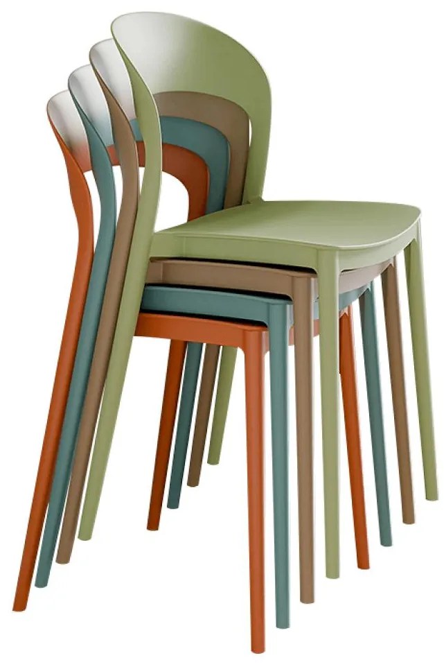 Scaun sufragerie Recibir (verde) . 1116465