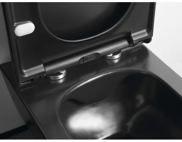 Sapho - Vas WC suspendat AVVA ceramică/negru
