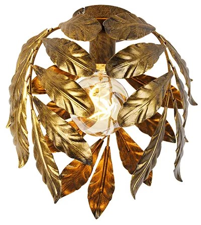 Plafoniera vintage aur antic 30 cm - Linden