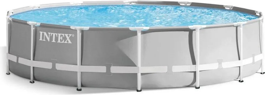 Piscină de grădină familie cu filtrare și scară 427 cm