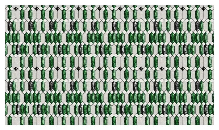 Tapet VLAdiLA Emerald Chimes 520 x 300 cm