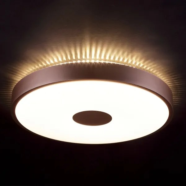 Brilliant - Plafonieră LED TAVIS LED/24W/230V diam. 44,5 cm aur roz