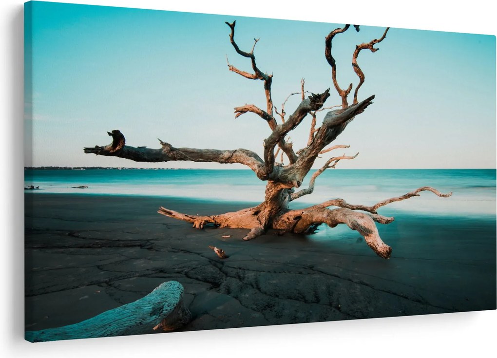 Tablou - Debarcare pe plaja (90x60 cm)