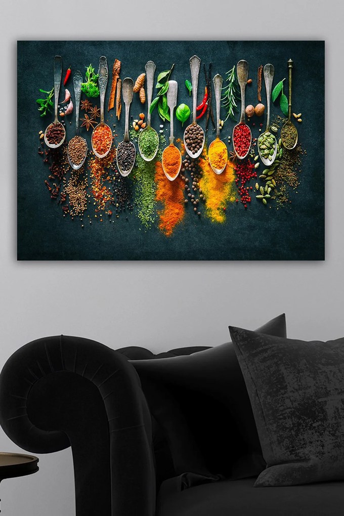 Pictură decorativă pe pânză, Wallity, Culoare: Multicolor