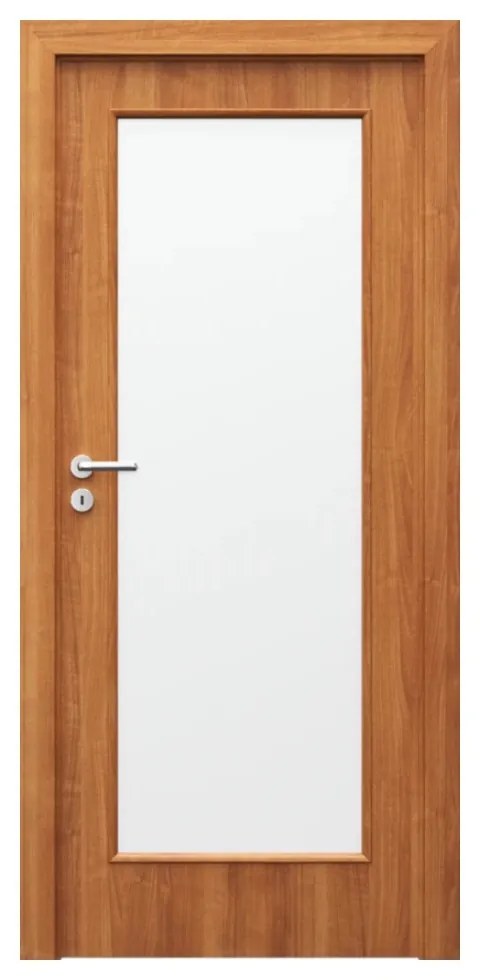 Usa Interior din MDF Porta Nova Model 2.2 (Culoare: Wenge, Toc: Reglabil 30 cm, Maner: Patrat argintiu crom, Dimensiune: 70 cm)