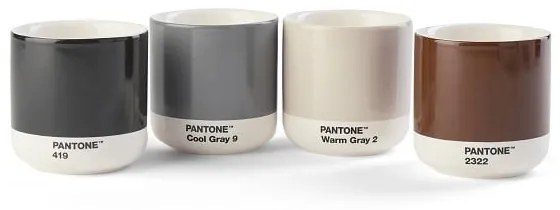 Cană neagră din ceramică 175 ml Cortado Black 419 – Pantone