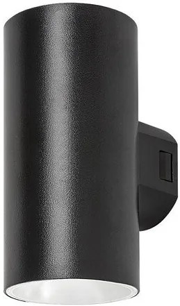 Aplica LED iluminat exterior ambiental, Protectie IP65 Urfa II negru