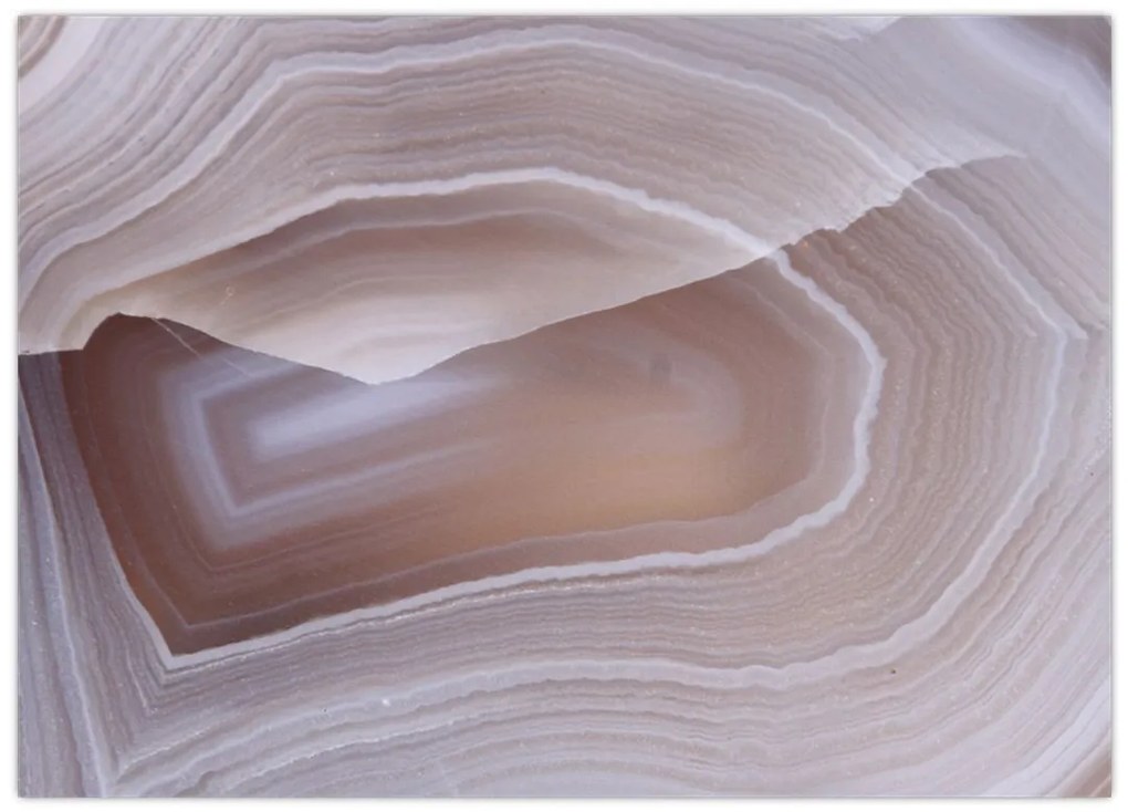 Tablou pe sticlă - Agat - marmură (70x50 cm)