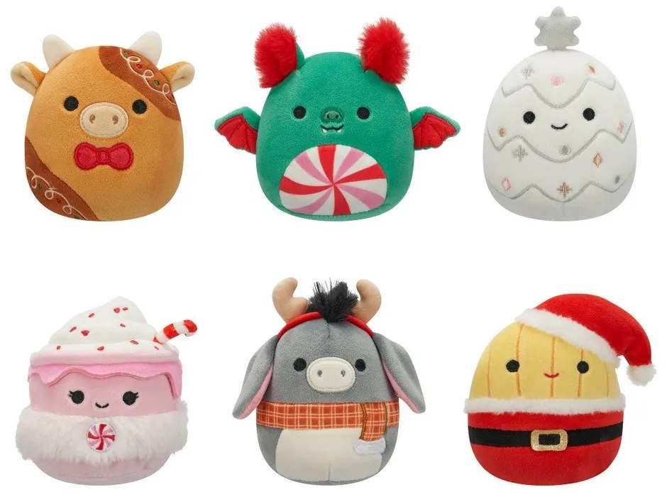 Jucărie de pluș Christmas Mystery – SQUISHMALLOWS