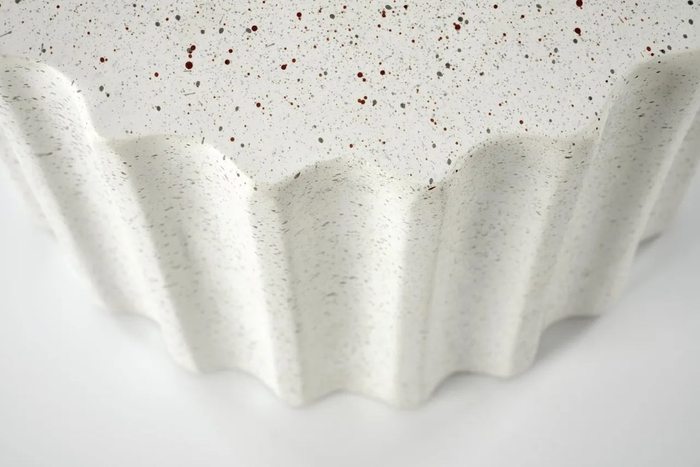 Masuta de cafea Fara alba - H46 cm