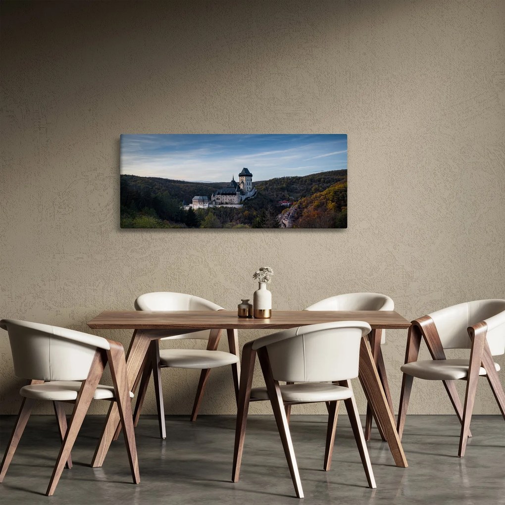 Tablou cu Karlstejn (120x50 cm)