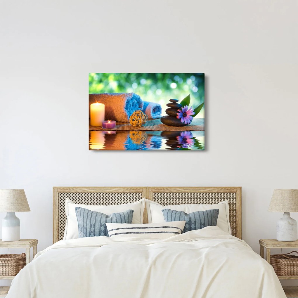 Tablou - Relaxare masaj pictura (90x60 cm)
