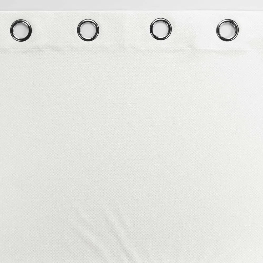 Draperie albă din catifea 140x260 cm Velouriane – douceur d'intérieur