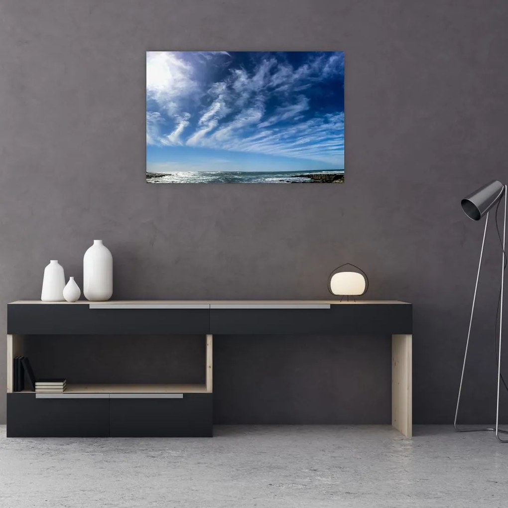 Tablou cu cerul și nori (90x60 cm)