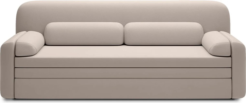 Canapea lemn masiv extensibilă Elioss Personalizabila, 236 × 89 × 87 cm