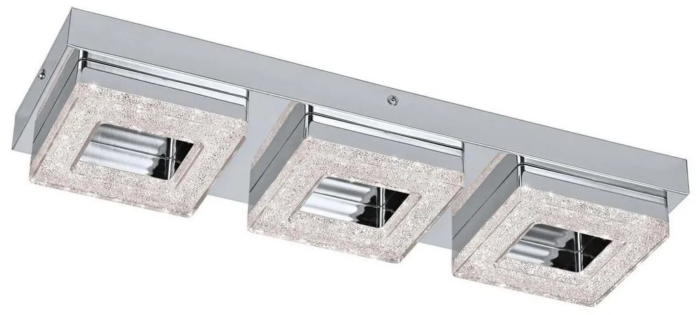 Eglo 79046 - Plafonieră LED de cristal NOVEL 3xLED/4W/230V