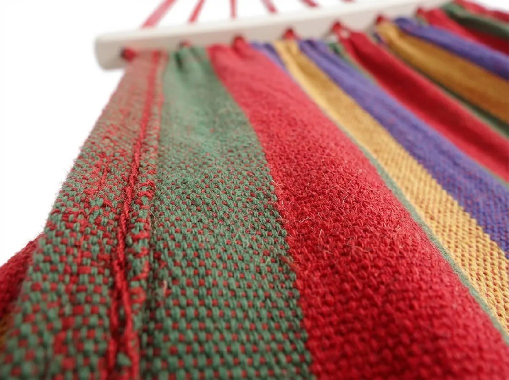 Hamac colorat cu perna HAMAK pentru 2 persoane 190x150 cm