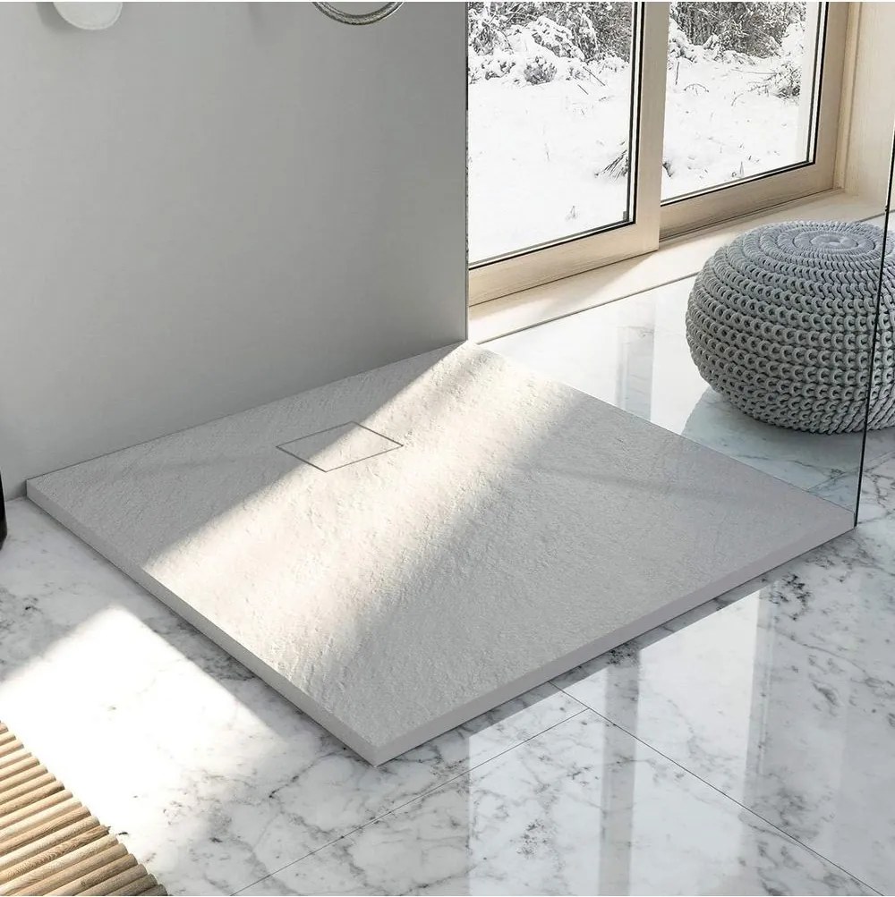 Cada de dus Magnum 90x90 cm alb