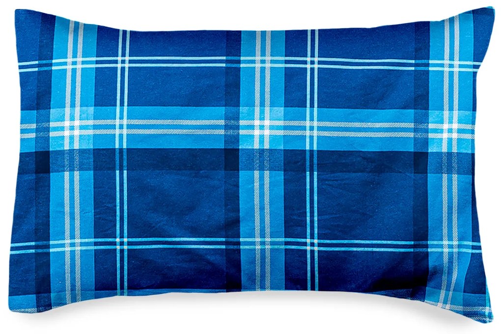 Față de pernă 4Home Blue plaid, 50 x 70 cm