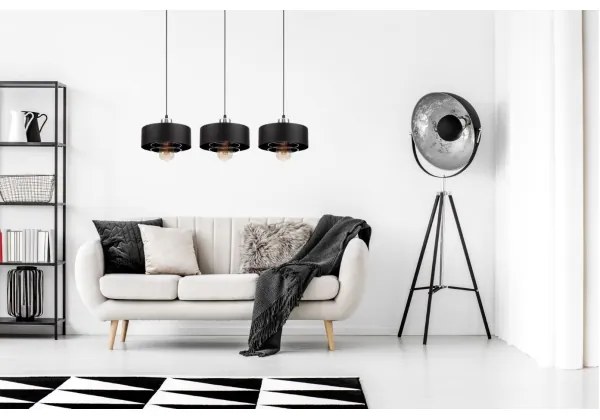 Lustră pe cablu VEST 3xE27/60W/230V