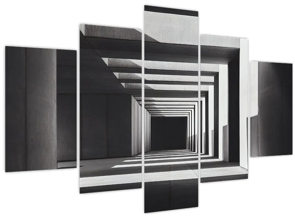 Tablou - Tunel Pătrat (150x105 cm)