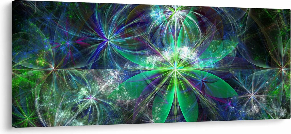 Tablou - Forme geometrice abstracte (120x50 cm)