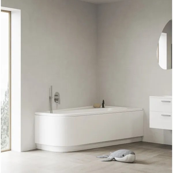 Ravak X070454 - Baterie de duș încastrată CHROME, crom lucios