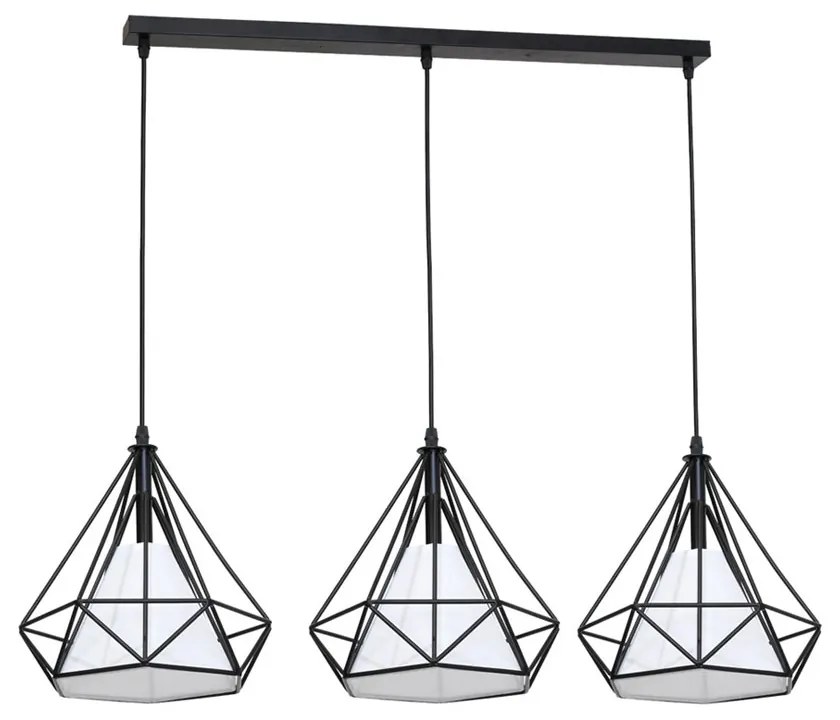 Suspensie TRIANGOLO Milagro Modern, E27, Negru, ML162, Polonia