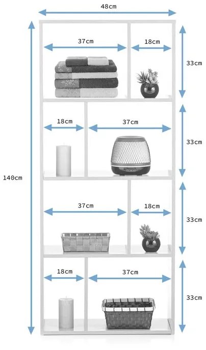 Raft cu decor de nuc LYCA