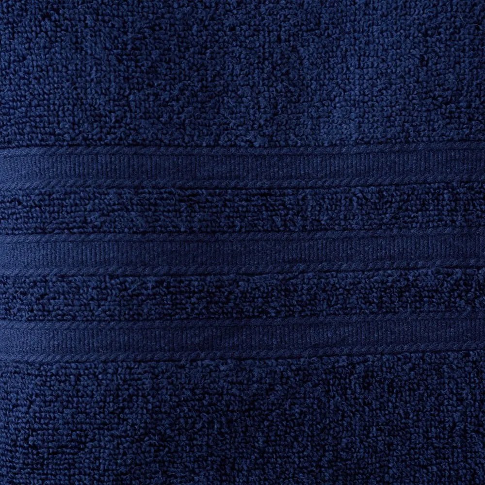 Prosoape de baie albastru-închis 6 buc. din bumbac din frotir Zero Twist – Catherine Lansfield