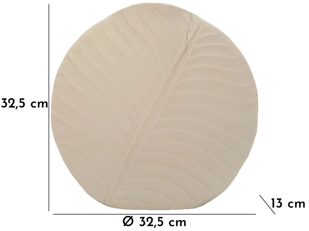 Mauro Ferretti Vază Dune Rotundă Cm Ø 32,5X11 | Aosom Romania