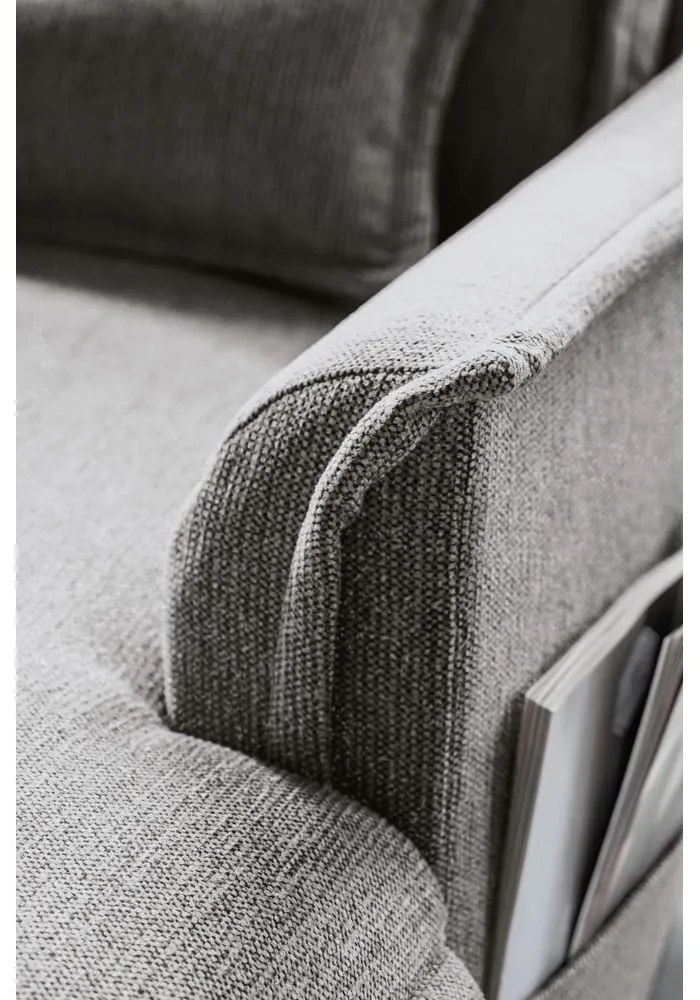 Colțar gri extensibil (cu colț pe partea stângă /în formă de "U") Charming Charlie – Miuform