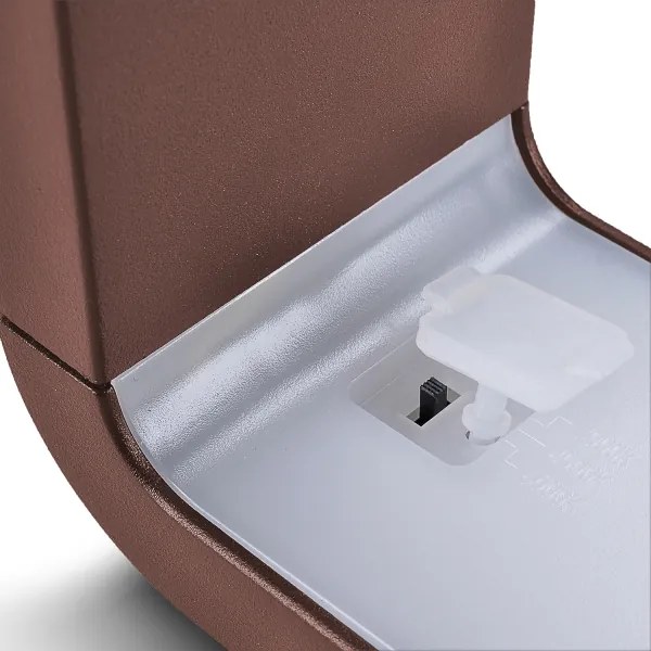 Brilagi - Corp de iluminat LED de exterior BARI LED/7W/230V 3000/4000/6000K maro IP54